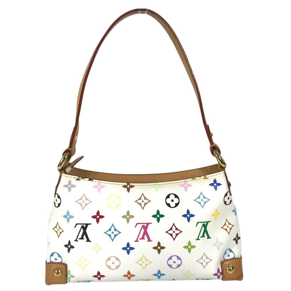 LOUIS VUITTON M40098 モノグラムマルチカラー エライザ 肩掛け カバン ハンドバッグ ショルダーバッグ モノグラムマルチカラーキャンバス レディース ブロン ホワイト