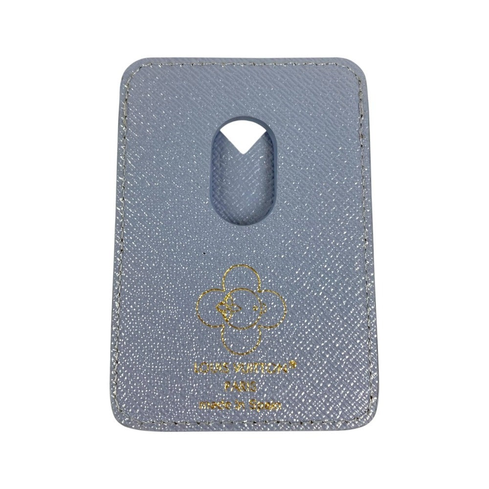 LOUIS VUITTON M26475 Monogram Vivienne Porte Carte Magnet Business Card Holder, Pass Case, MagSafe Card Case, Monogram Canvas, Unisex, Brown