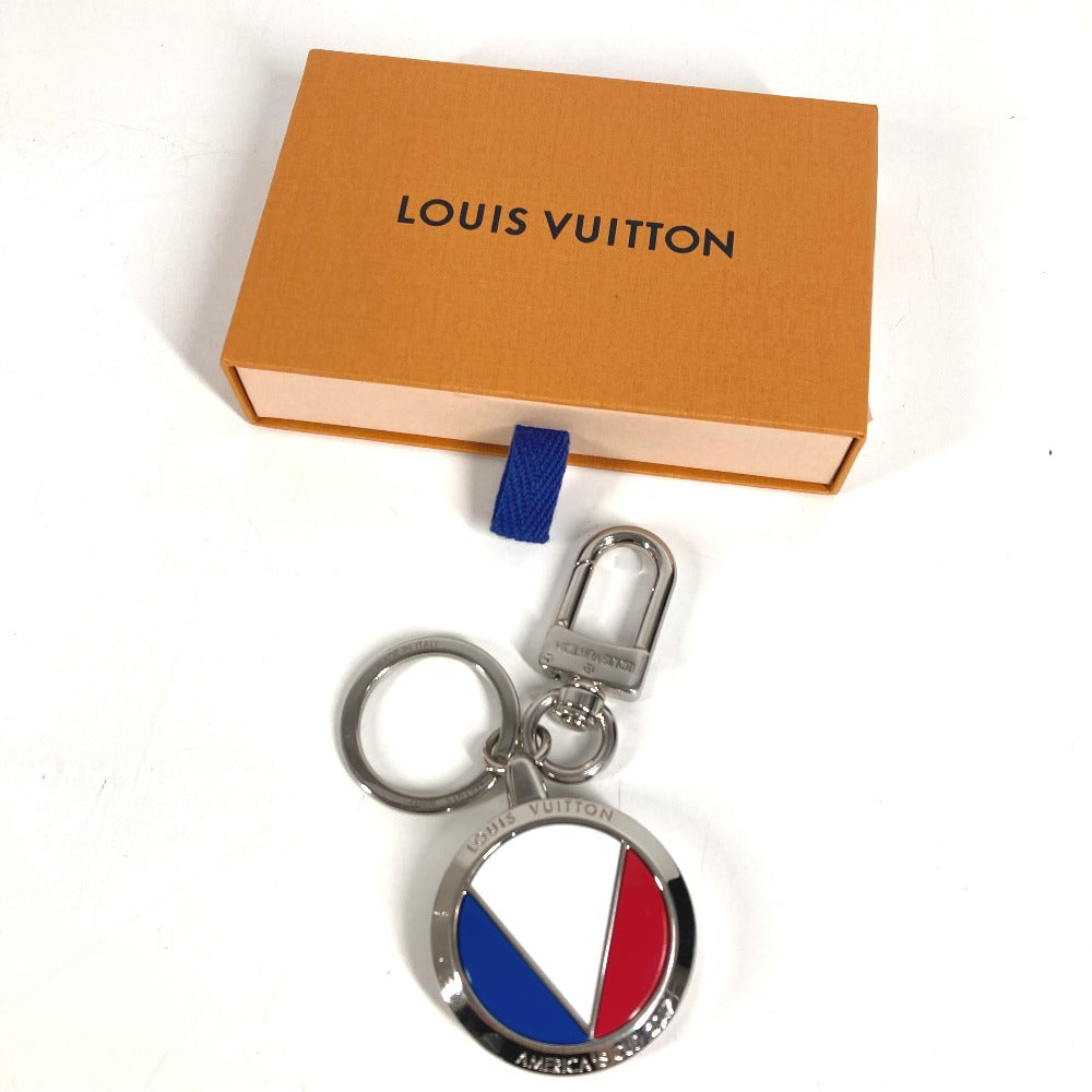 LOUIS VUITTON M61915 ガストンV アメリカズカップ 2017 ポルトクレコンパス バッグチャーム キーホルダー メタル ユニセックス シルバー