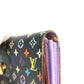 LOUIS VUITTON M60273 モノグラムマルチカラー ポルトフォイユ サラ ポルトフォイユサラ ロングウォレット フラップ 長財布 モノグラムマルチカラーキャンバス ユニセックス ブラック