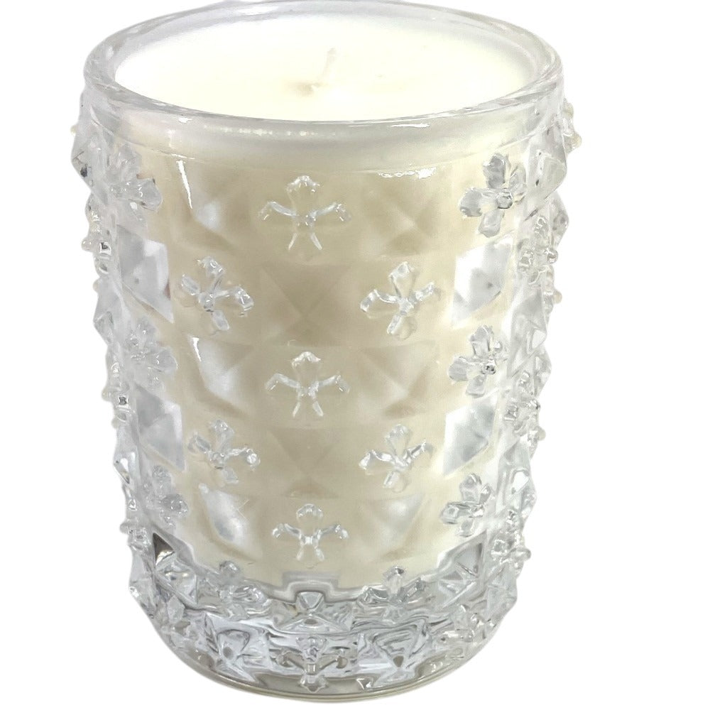 CHROME HEARTS SCENTED CANDLE BOUGIE PARFUMEE CHプラス ロゴ 100g アロマキャンドル インテリア オブジェ ガラス ユニセックス クリア