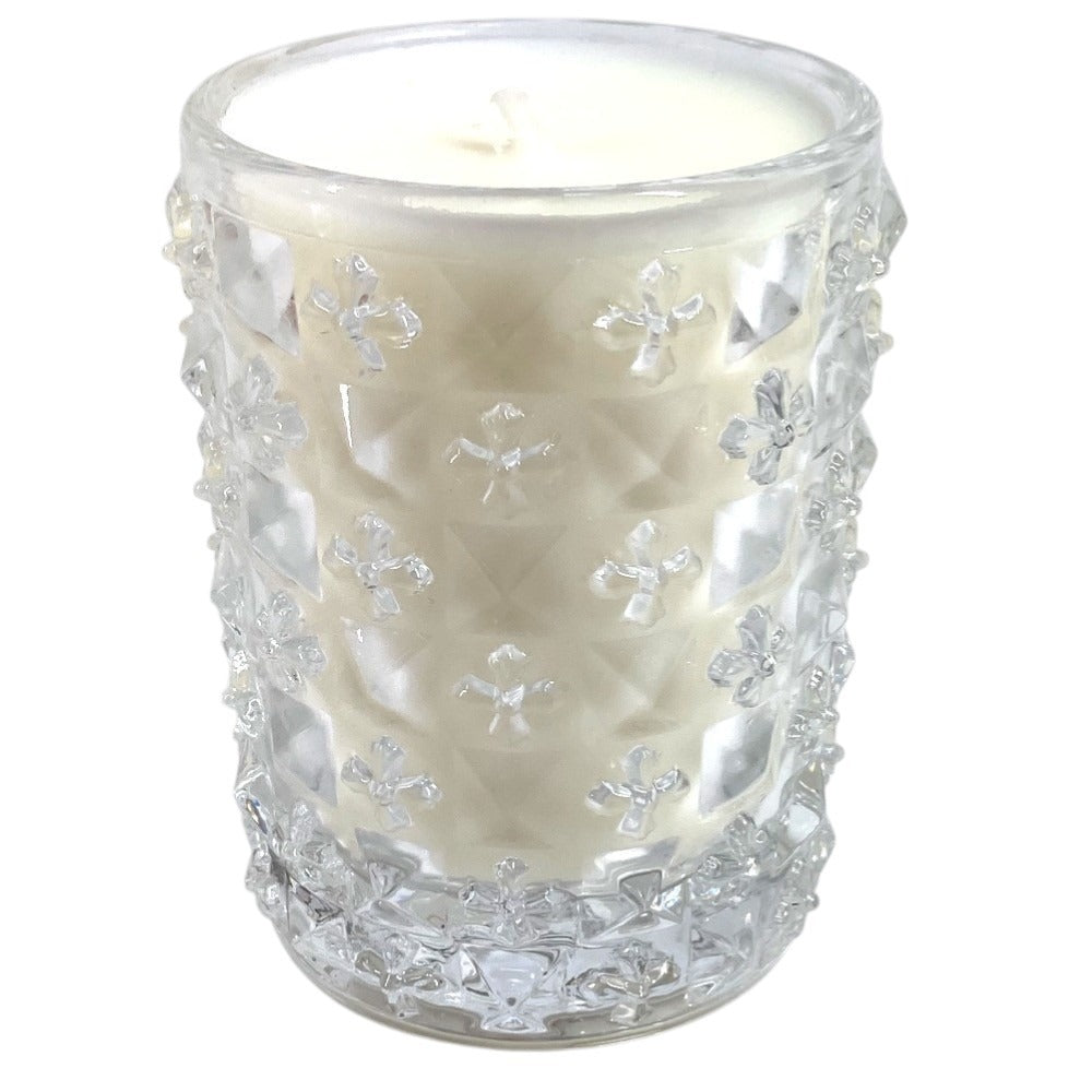 CHROME HEARTS SCENTED CANDLE BOUGIE PARFUMEE CHプラス ロゴ 100g アロマキャンドル インテリア オブジェ ガラス ユニセックス クリア