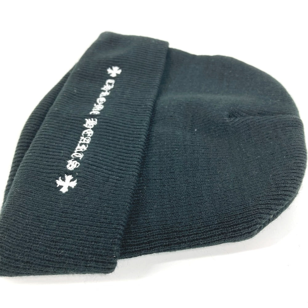 CHROME HEARTS マッティボーイ MATTY BOY ビーニー 帽子 ニット帽 ニットキャップ ニット帽 アクリル ユニセックス ブラック