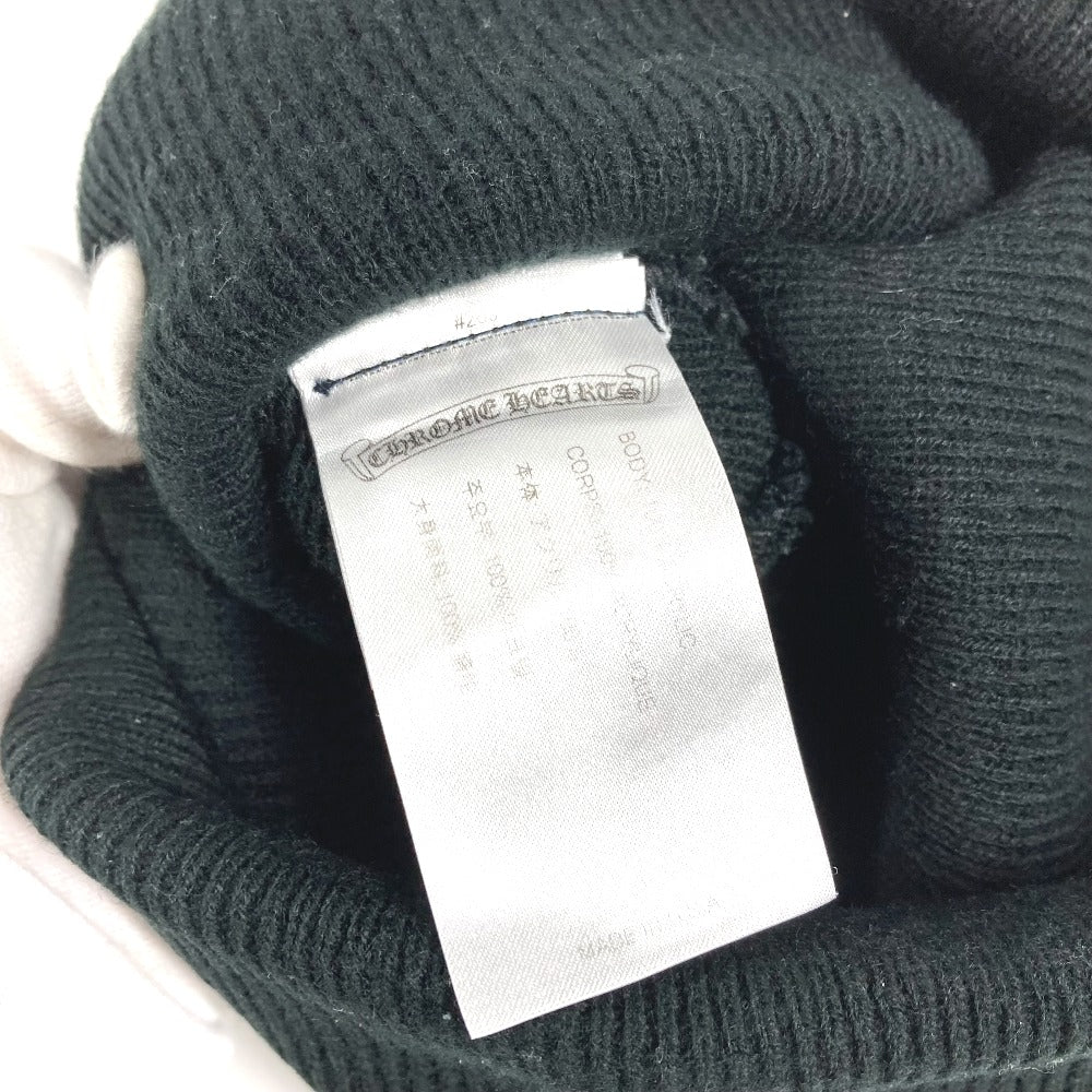 CHROME HEARTS マッティボーイ MATTY BOY ビーニー 帽子 ニット帽 ニットキャップ ニット帽 アクリル ユニセックス ブラック