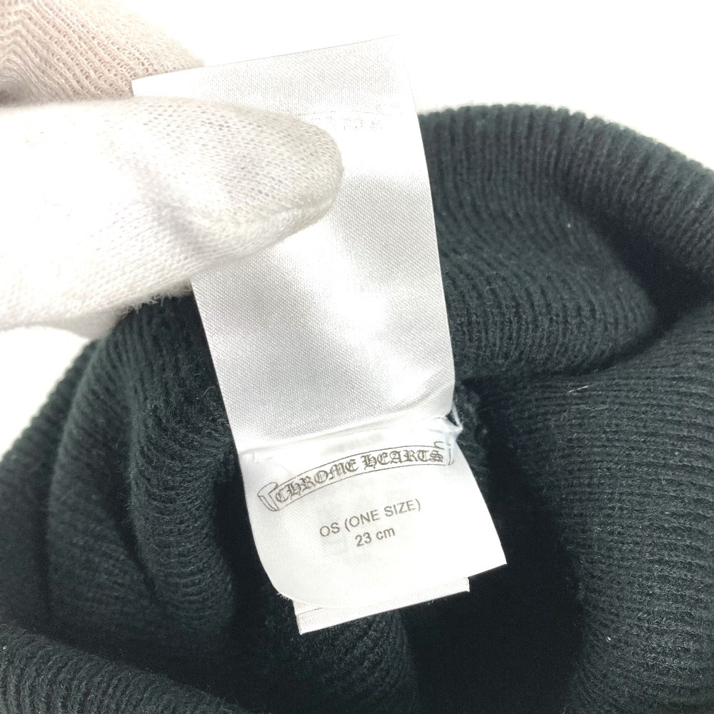 CHROME HEARTS マッティボーイ MATTY BOY ビーニー 帽子 ニット帽 ニットキャップ ニット帽 アクリル ユニセックス ブラック