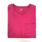 HERMES Embroidered Mosaic H Logo Pocket Apparel T-Shirt Dress, Round Neck, Cotton, Women's, Pink