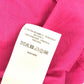 HERMES Embroidered Mosaic H Logo Pocket Apparel T-Shirt Dress, Round Neck, Cotton, Women's, Pink