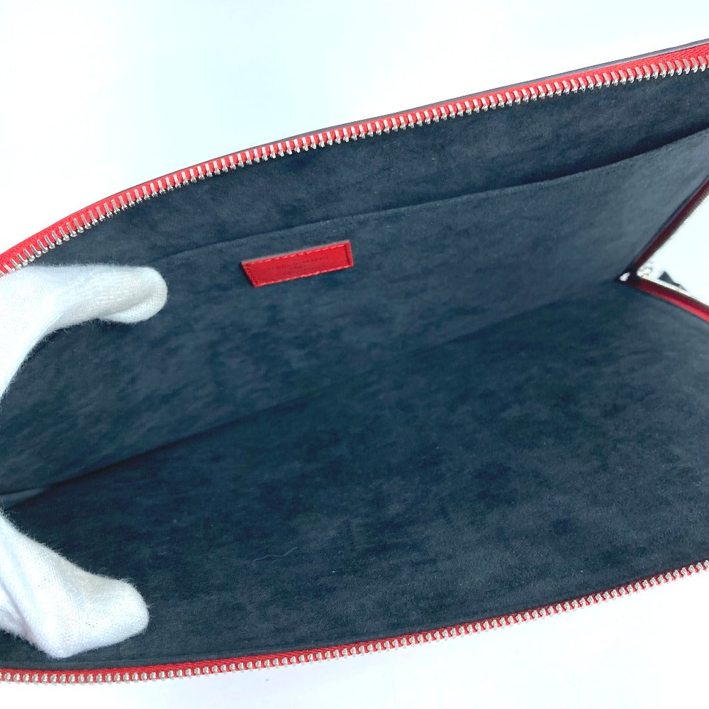 LOUIS VUITTON M67722 エピ ポシェット ジュール GM ポシェットジュールGM supreme シュプリーム コラボ カバン クラッチバッグ エピレザー メンズ レッド