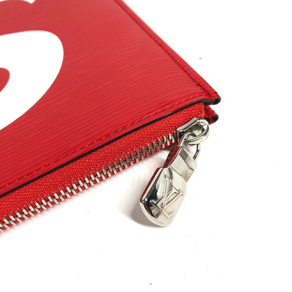 LOUIS VUITTON M67722 エピ ポシェット ジュール GM ポシェットジュールGM supreme シュプリーム コラボ カバン クラッチバッグ エピレザー メンズ レッド