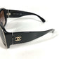 CHANEL 5395-A Vintage CC Coco Mark Logo Eyeglasses, Eyewear, Sunglasses, Plastic, Unisex, Black
