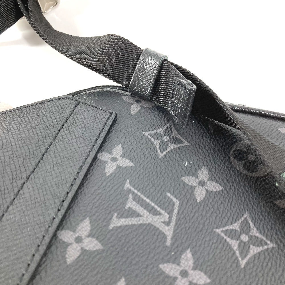 LOUIS VUITTON M30741 タイガラマ アウトドアスリングバッグ クロス ボディバッグ ショルダーバッグ タイガレザー ユニセックス ブラック