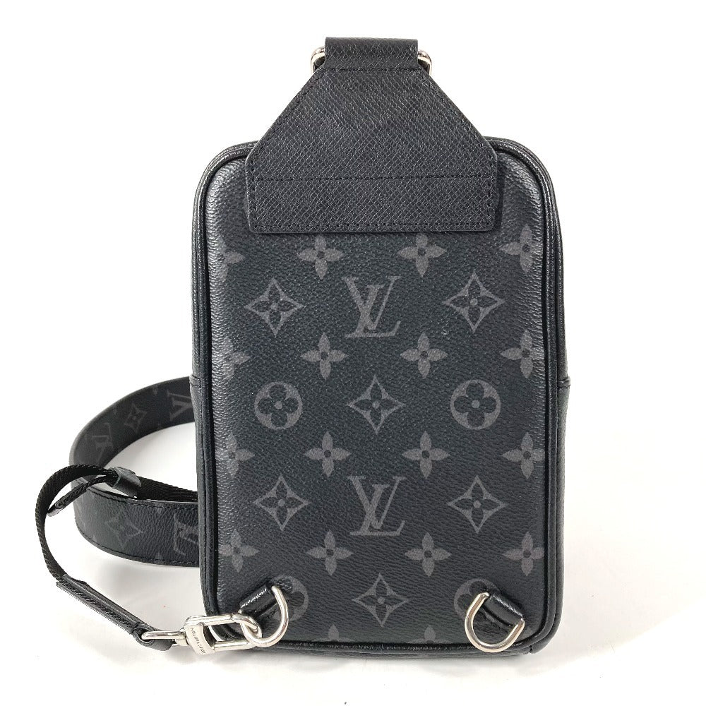 LOUIS VUITTON M30741 タイガラマ アウトドアスリングバッグ クロス ボディバッグ ショルダーバッグ タイガレザー ユニセックス ブラック