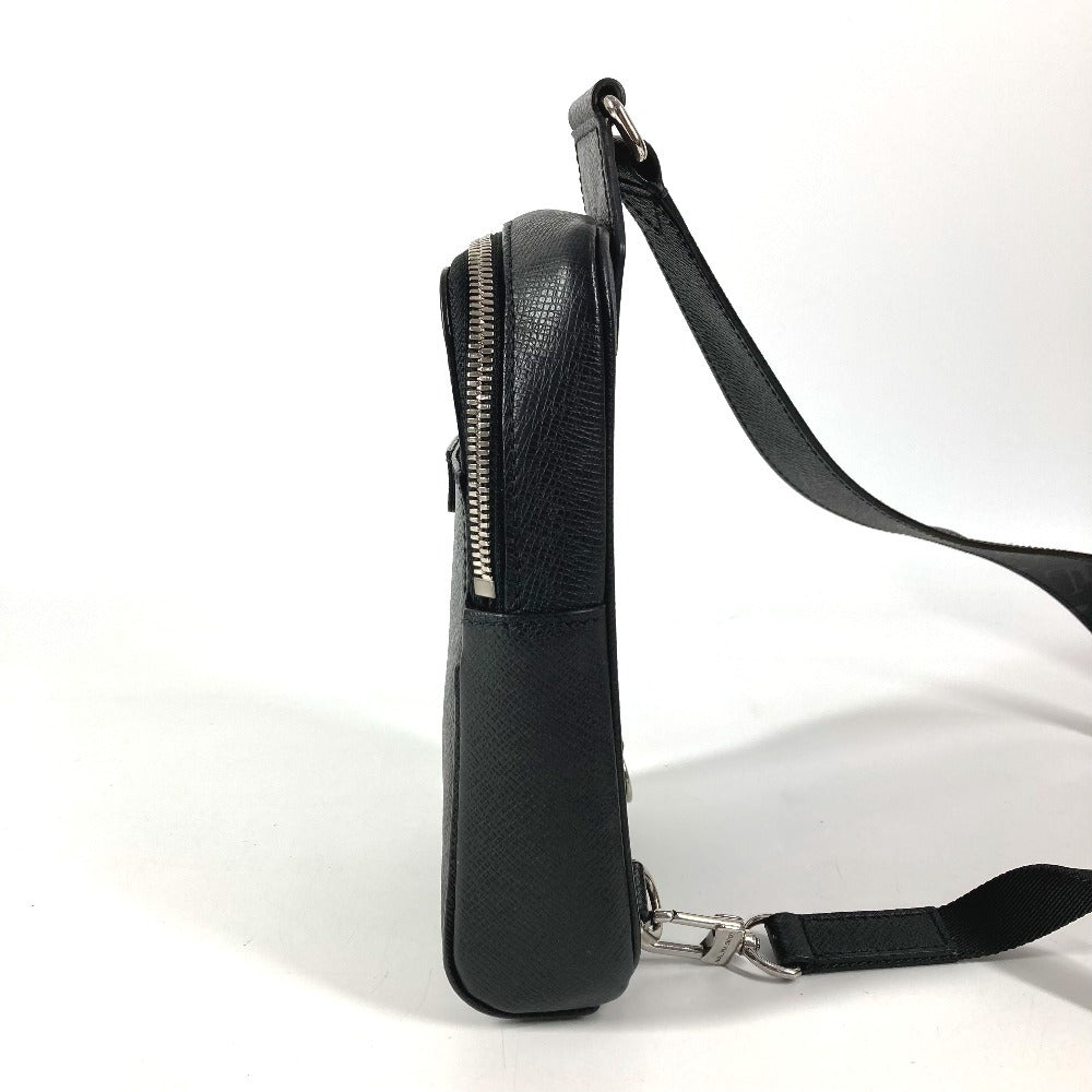 LOUIS VUITTON M30741 タイガラマ アウトドアスリングバッグ クロス ボディバッグ ショルダーバッグ タイガレザー ユニセックス ブラック