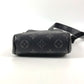LOUIS VUITTON M30741 タイガラマ アウトドアスリングバッグ クロス ボディバッグ ショルダーバッグ タイガレザー ユニセックス ブラック