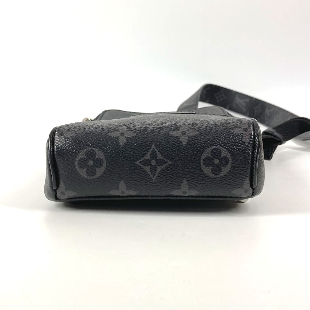 LOUIS VUITTON M30741 タイガラマ アウトドアスリングバッグ クロス ボディバッグ ショルダーバッグ タイガレザー ユニセックス ブラック