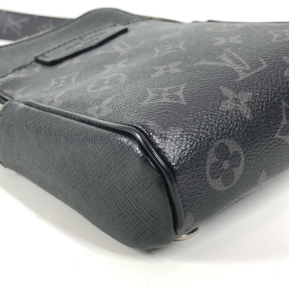 LOUIS VUITTON M30741 タイガラマ アウトドアスリングバッグ クロス ボディバッグ ショルダーバッグ タイガレザー ユニセックス ブラック