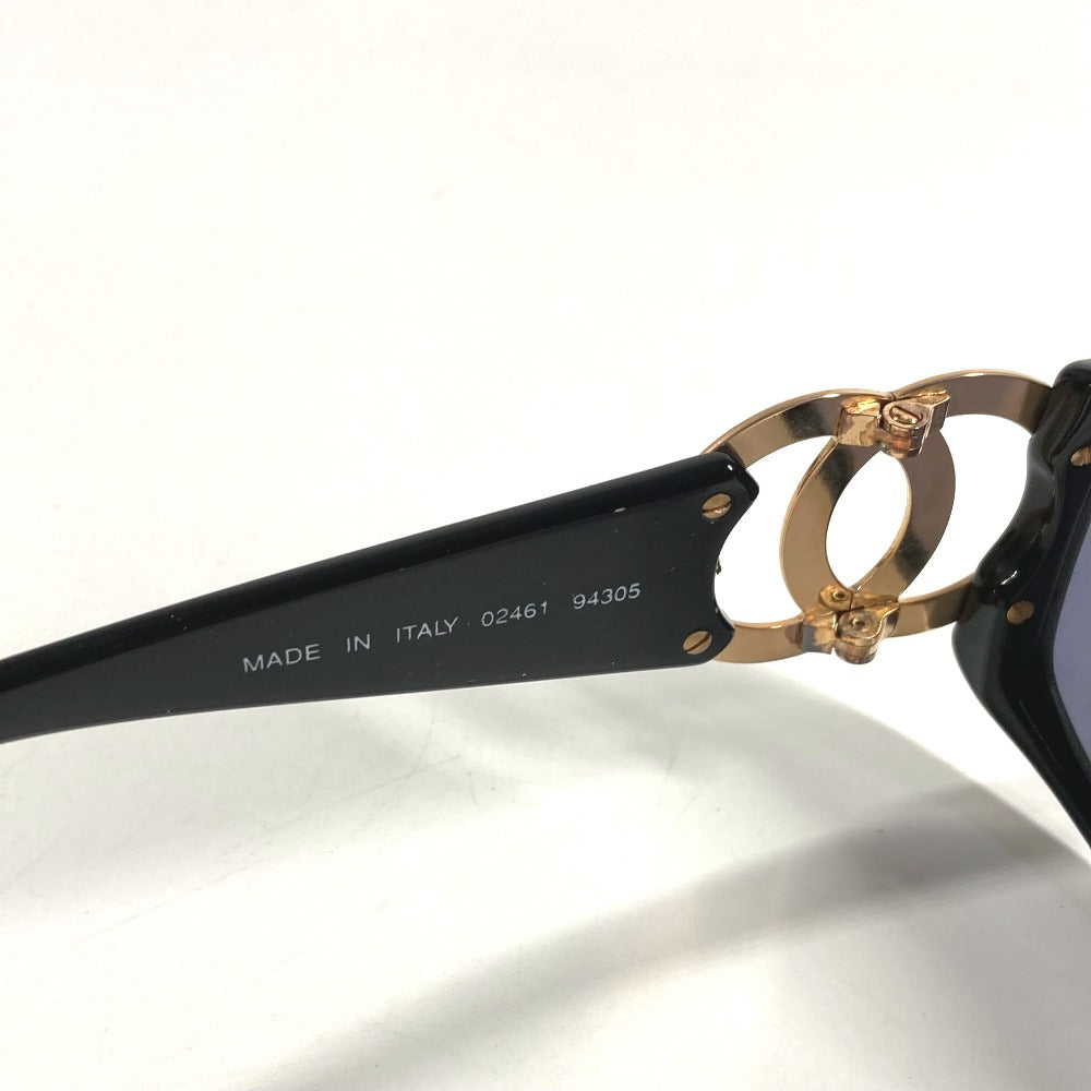 CHANEL ヴィンテージ CC ココマーク ロゴ めがね メガネ アイウェア 眼鏡 サングラス プラスチック ユニセックス ブラック