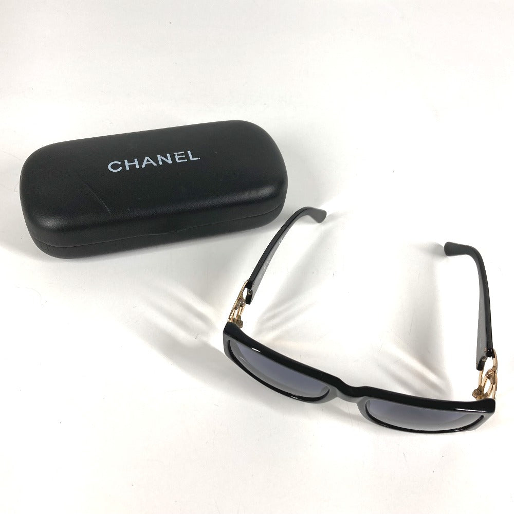 CHANEL ヴィンテージ CC ココマーク ロゴ めがね メガネ アイウェア 眼鏡 サングラス プラスチック ユニセックス ブラック