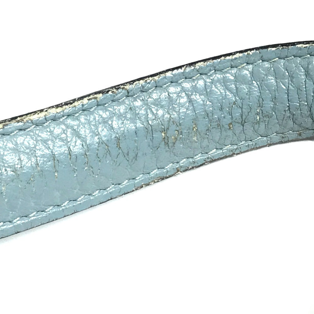 HERMES ヴィクトリア カバス ヴィクトリアカバス 肩掛け トートバッグ カバン ショルダーバッグ トリヨンクレマンス ユニセックス ブルー