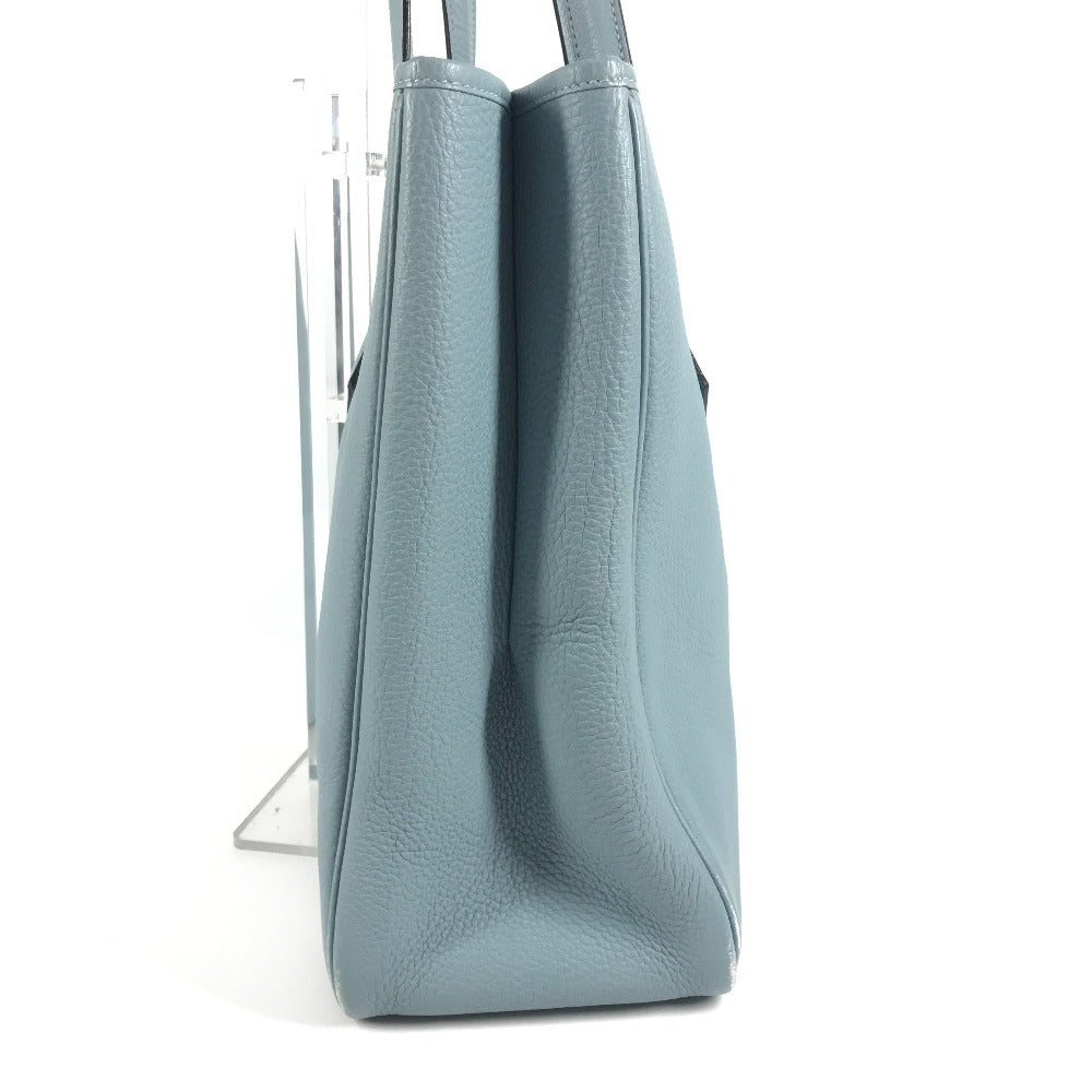 HERMES ヴィクトリア カバス ヴィクトリアカバス 肩掛け トートバッグ カバン ショルダーバッグ トリヨンクレマンス ユニセックス ブルー