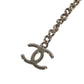 CHANEL 00V CC Coco Mark Logo Chain Accessory Earrings Metal Unisex Silver