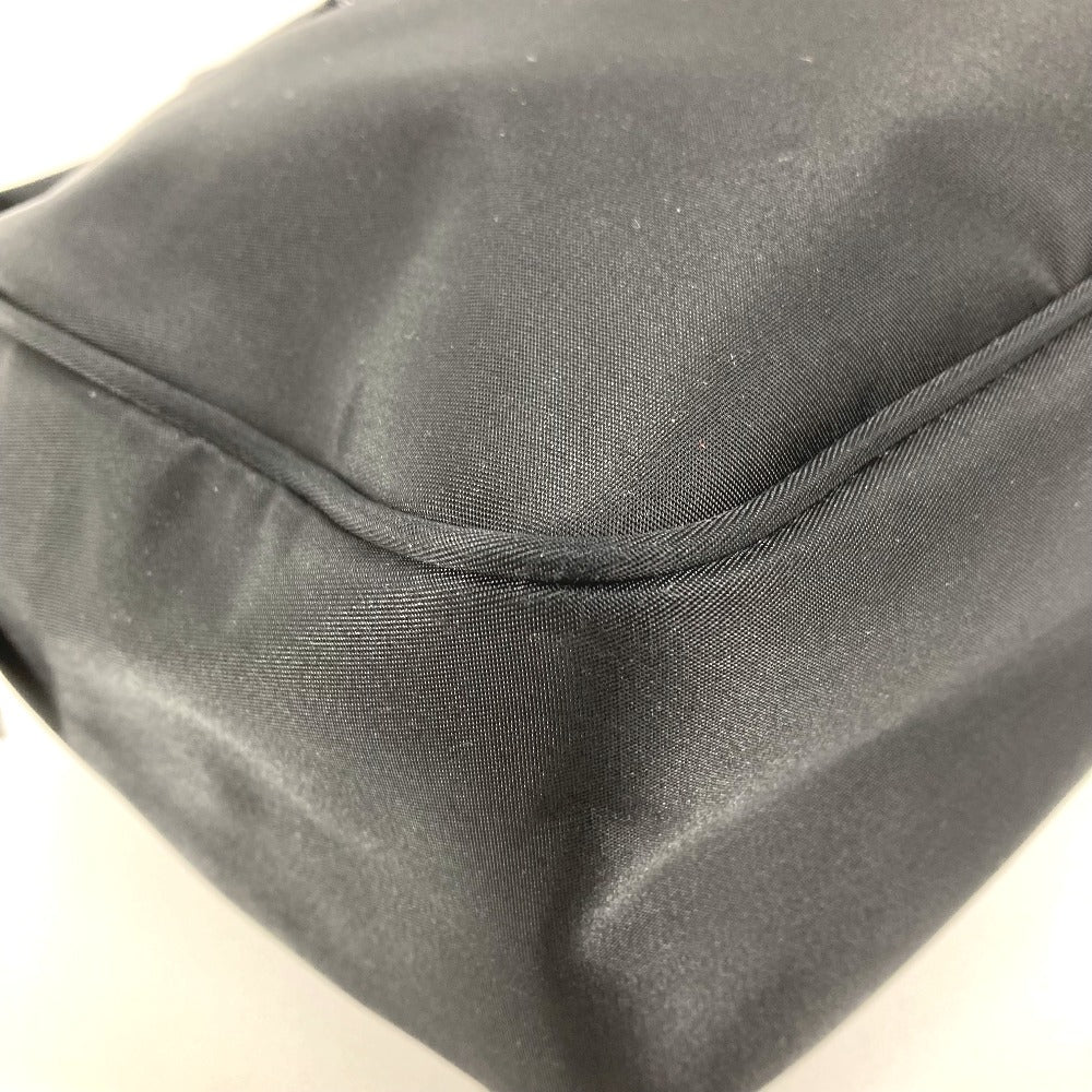 FENDI Vintage FF Logo Bag Handbag Handbag Nylon Unisex Black