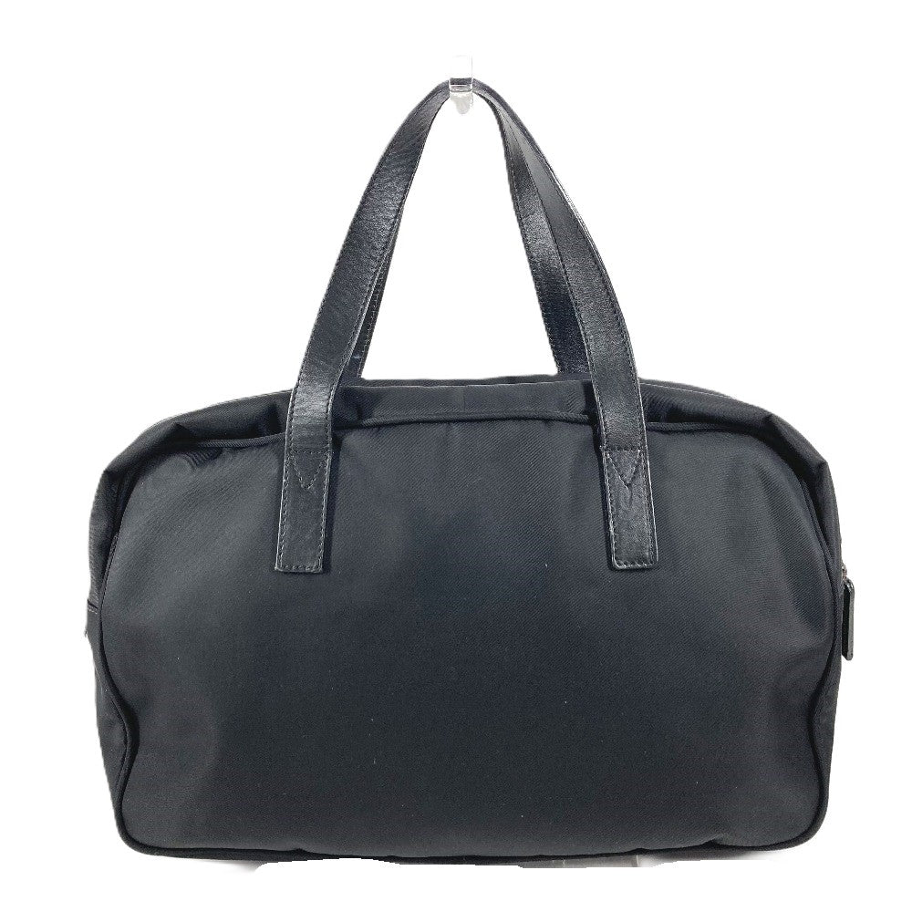 FENDI Vintage FF Logo Bag Handbag Handbag Nylon Unisex Black