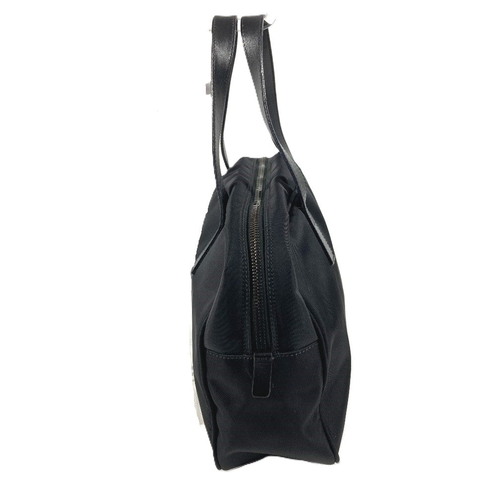 FENDI Vintage FF Logo Bag Handbag Handbag Nylon Unisex Black