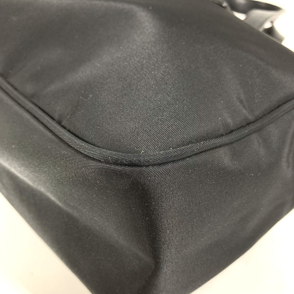 FENDI Vintage FF Logo Bag Handbag Handbag Nylon Unisex Black