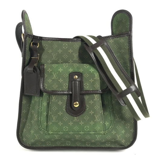 LOUIS VUITTON M92322 モノグラムミニ ブザスマリーケイト カバン 斜め掛け ショルダーバッグ モノグラムミニキャンバス ユニセックス カーキ