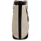 CHANEL Bicolor CC Coco Mark Logo Charm Handbag Tote Bag Shoulder Bag Leather Women's Beige