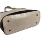 CHANEL Bicolor CC Coco Mark Logo Charm Handbag Tote Bag Shoulder Bag Leather Women's Beige