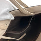 CHANEL Bicolor CC Coco Mark Logo Charm Handbag Tote Bag Shoulder Bag Leather Women's Beige