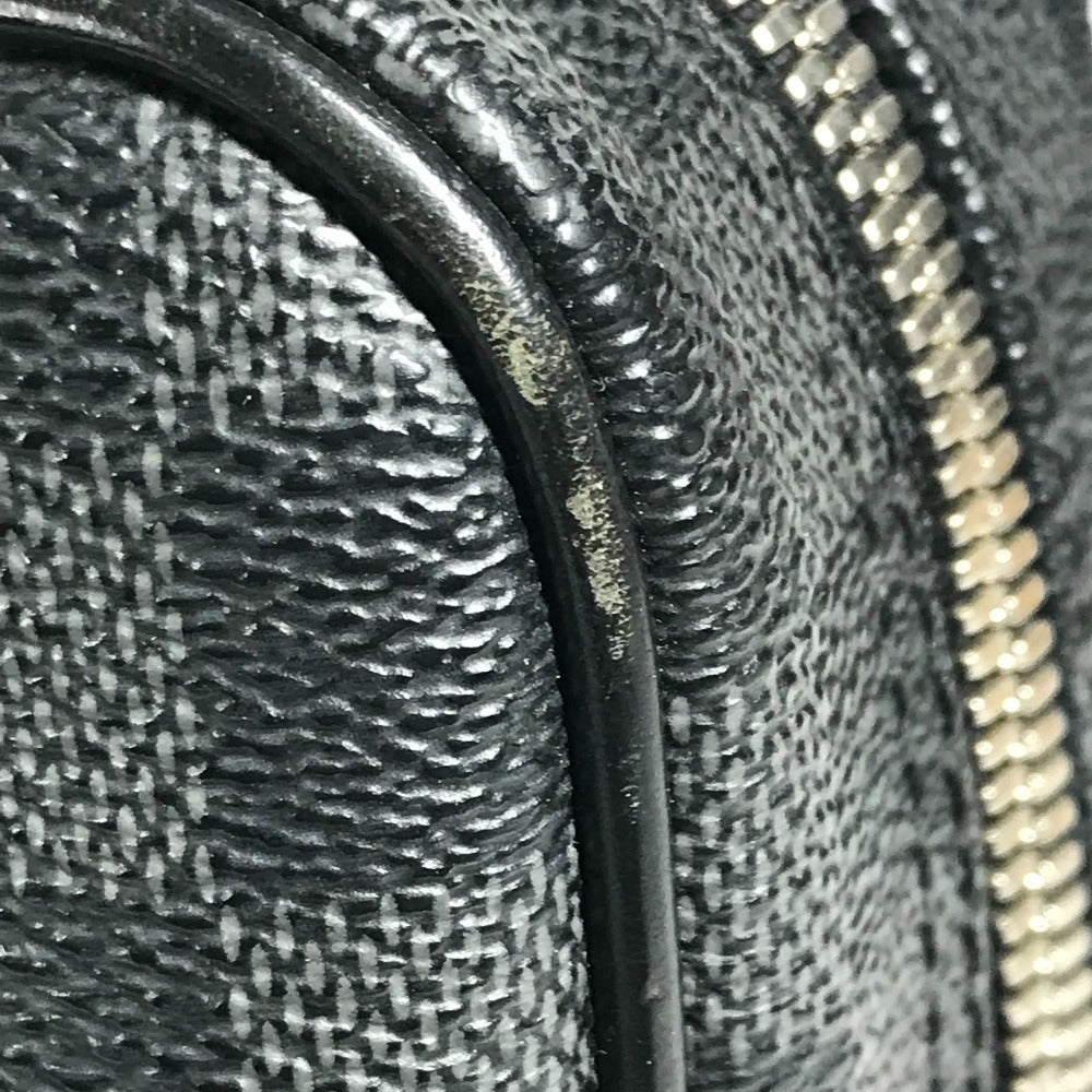 LOUIS VUITTON N41125 Damier Graphite Porte-Document Voyage PDV Handbag, Tote Bag, Business Bag, Damier Graphite Canvas, Men's, Black