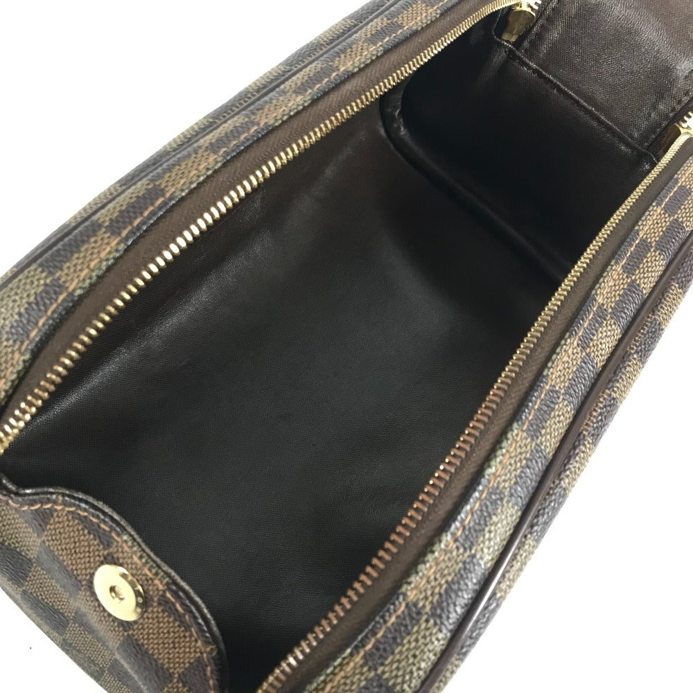 LOUIS VUITTON N47527 ダミエ トゥルース トワレット キングサイズ ポーチ セカンドバッグ ダミエキャンバス ユニセックス エベヌ ブラウン