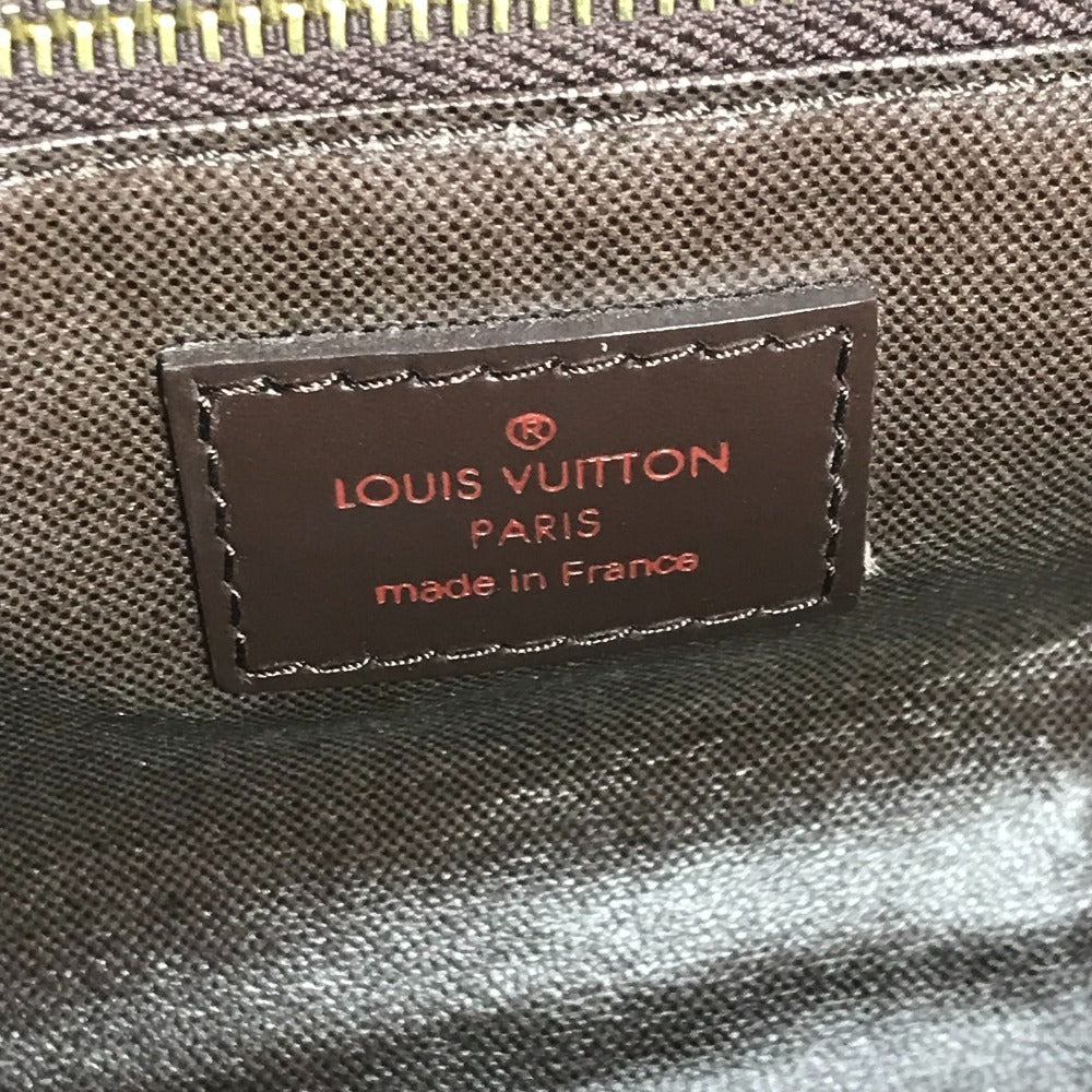 LOUIS VUITTON N47527 ダミエ トゥルース トワレット キングサイズ ポーチ セカンドバッグ ダミエキャンバス ユニセックス エベヌ ブラウン