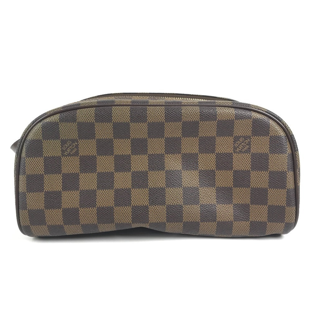 LOUIS VUITTON N47527 ダミエ トゥルース トワレット キングサイズ ポーチ セカンドバッグ ダミエキャンバス ユニセックス エベヌ ブラウン