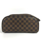 LOUIS VUITTON N47527 ダミエ トゥルース トワレット キングサイズ ポーチ セカンドバッグ ダミエキャンバス ユニセックス エベヌ ブラウン