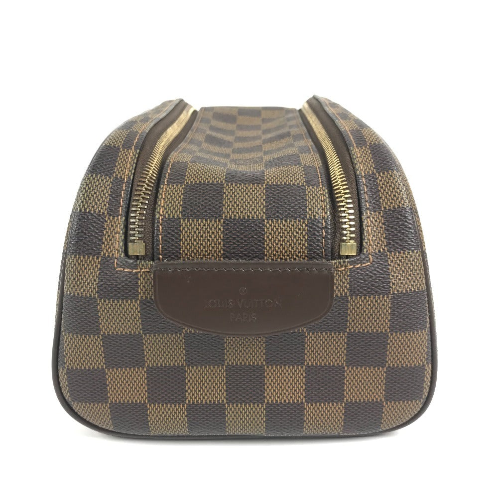 LOUIS VUITTON N47527 ダミエ トゥルース トワレット キングサイズ ポーチ セカンドバッグ ダミエキャンバス ユニセックス エベヌ ブラウン