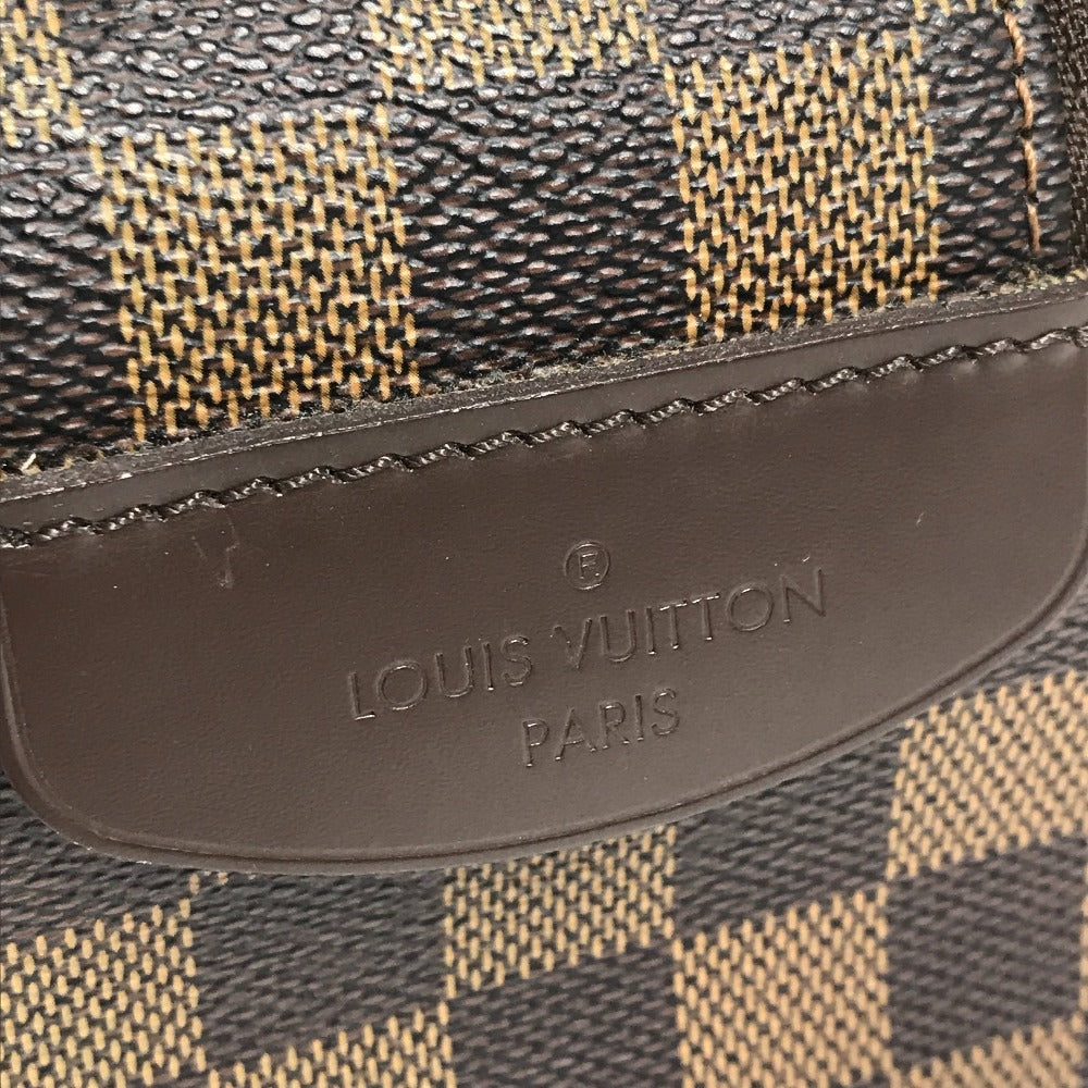 LOUIS VUITTON N47527 ダミエ トゥルース トワレット キングサイズ ポーチ セカンドバッグ ダミエキャンバス ユニセックス エベヌ ブラウン