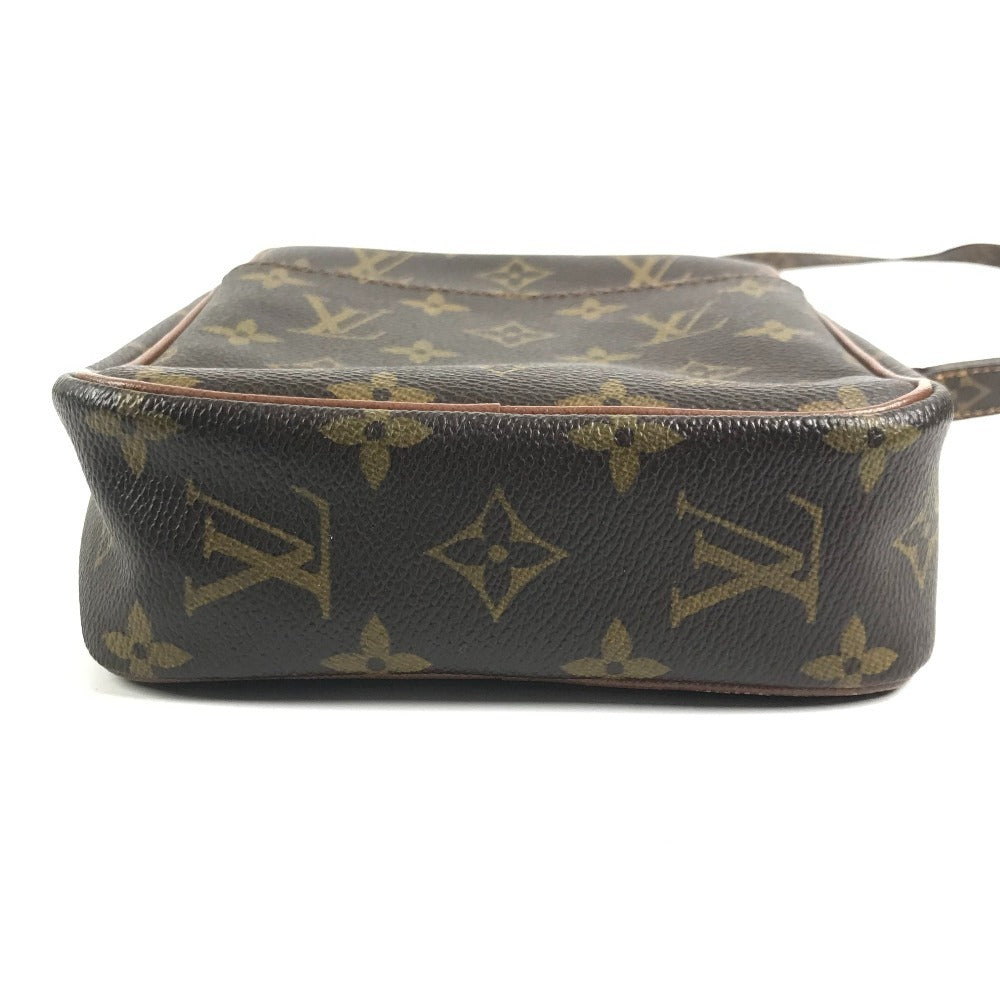 LOUIS VUITTON M40264 モノグラム コムデギャルソン COMME des GARCONS プチマルソー 斜め掛け カバン ポシェット ショルダーバッグ モノグラムキャンバス ユニセックス ブラウン