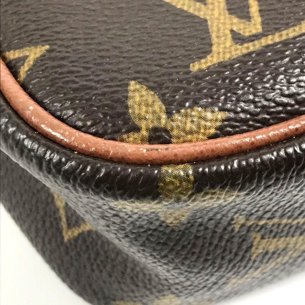 LOUIS VUITTON M40264 モノグラム コムデギャルソン COMME des GARCONS プチマルソー 斜め掛け カバン ポシェット ショルダーバッグ モノグラムキャンバス ユニセックス ブラウン