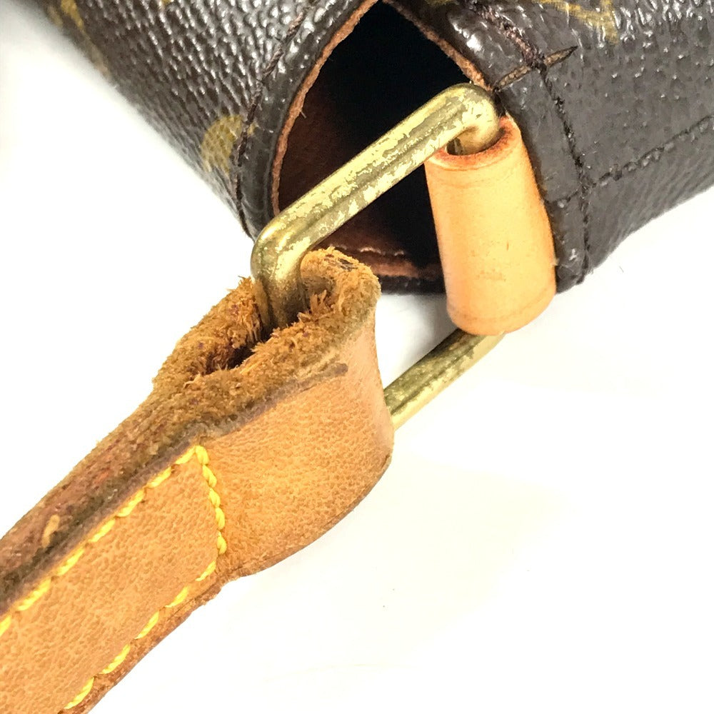 LOUIS VUITTON M51256 Monogram Musette Flap Shoulder Bag in Monogram Canvas, Brown, Unisex