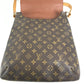 LOUIS VUITTON M51256 Monogram Musette Flap Shoulder Bag in Monogram Canvas, Brown, Unisex