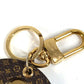LOUIS VUITTON M00815 Monogram Porte Cles Puzzle Flower Bag Charm Key Holder Monogram Canvas Unisex Brown