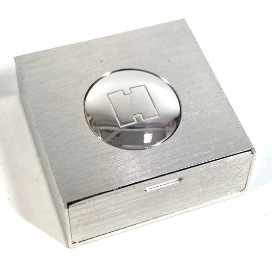 HERMES フォトスタンド Hロゴ 写真立て インテリア オブジェ メタル ユニセックス シルバー