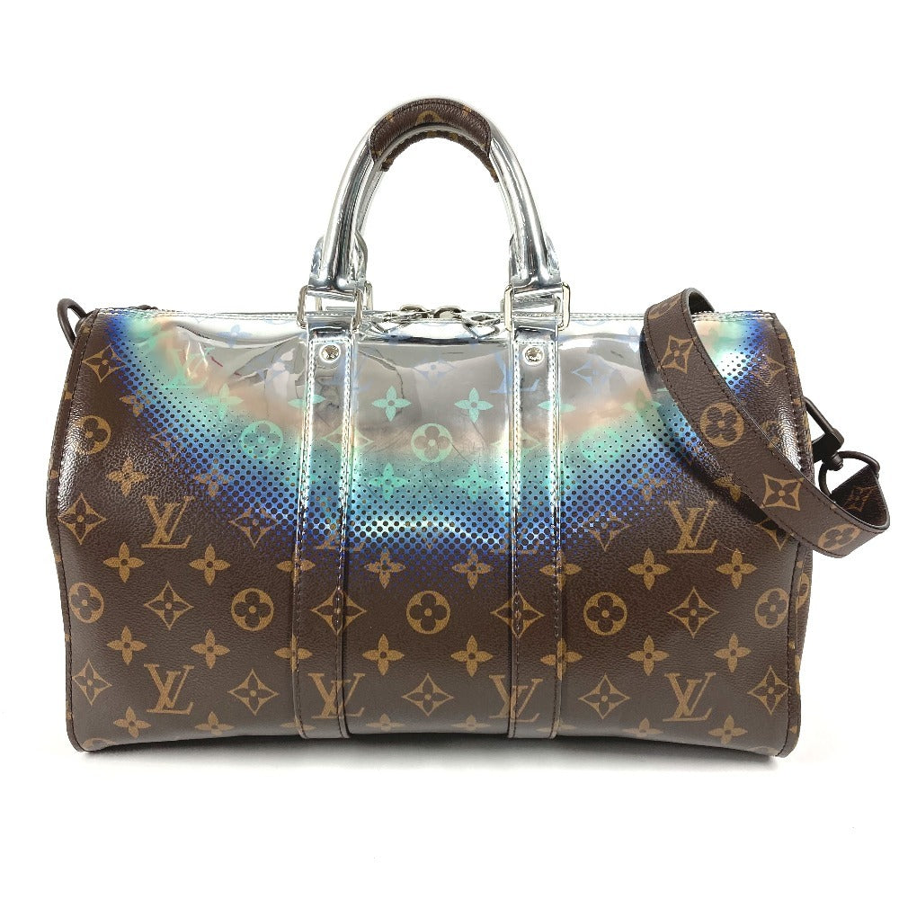 LOUIS VUITTON M23121 モノグラム メタリック ネヴュラ キーポルバンドリエール35 カバン バッグ ミニボストンバッグ 2WAYバッグ ショルダーバッグ ハンドバッグ ユニセックス ブラウン
