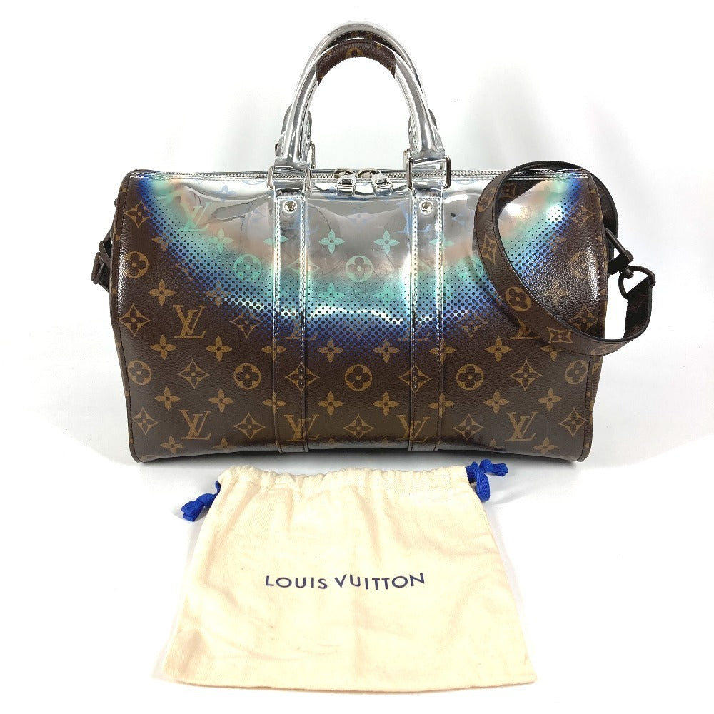 LOUIS VUITTON M23121 モノグラム メタリック ネヴュラ キーポルバンドリエール35 カバン バッグ ミニボストンバッグ 2WAYバッグ ショルダーバッグ ハンドバッグ ユニセックス ブラウン