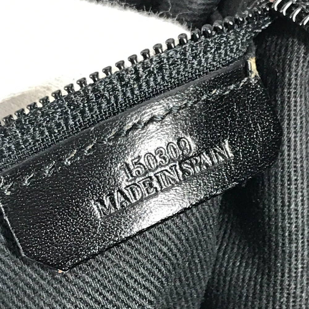 LOEWE アナグラム ロゴ ハンドバッグ カバン トートバッグ ビジネスバッグ レザー/キャンバス ユニセックス ブラック