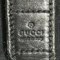 GUCCI 145852 Logo GG Bag Pouch Flap Second Bag Clutch Bag GG Canvas/Leather Unisex Black